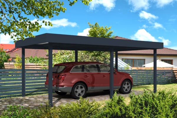 Carport plat dak