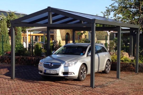 zadeldak carport