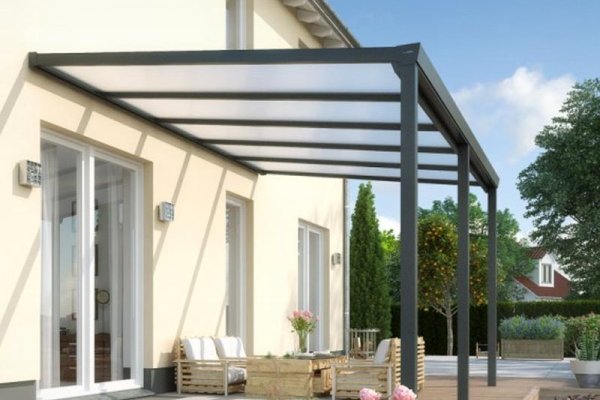 Aluminium veranda