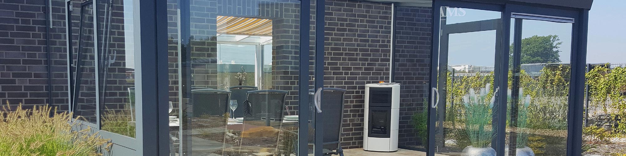 Tuinkamer met dubbele deur
