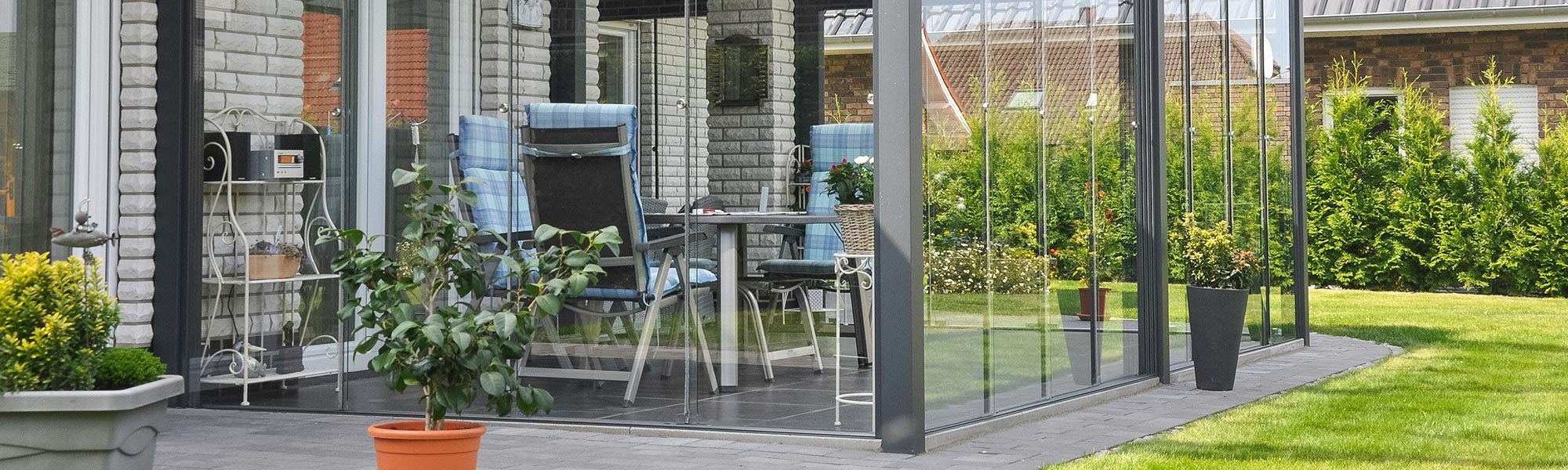 Aluminium tuinkamer 